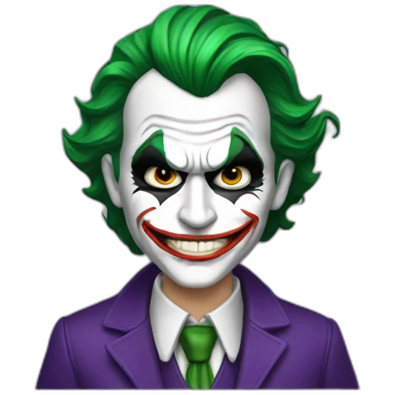 batman joker emoji