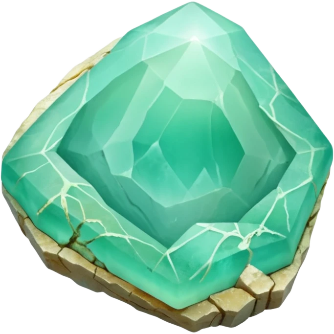 peruvian opal gemstone raw crystal emoji