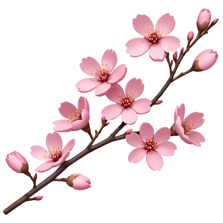 sakura branch emoji