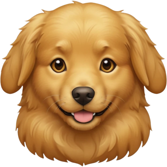 golden retriever emoji