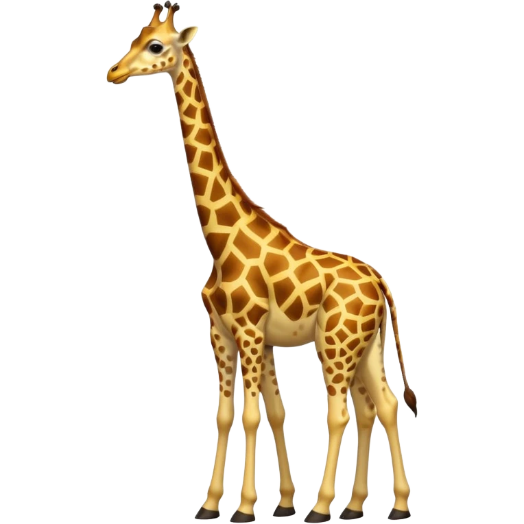 High resolution giraffe  emoji