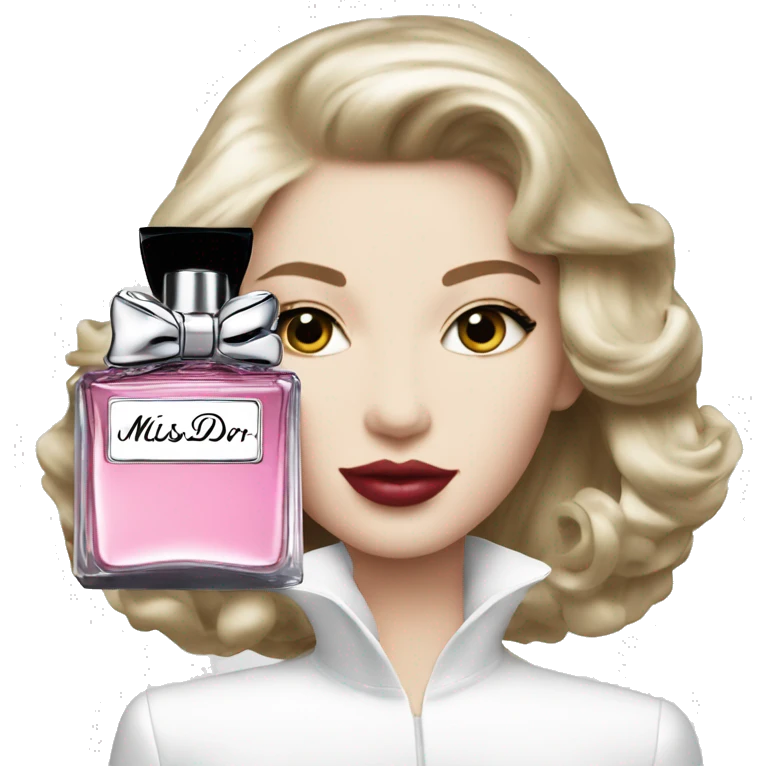 Miss Dior pefume  emoji