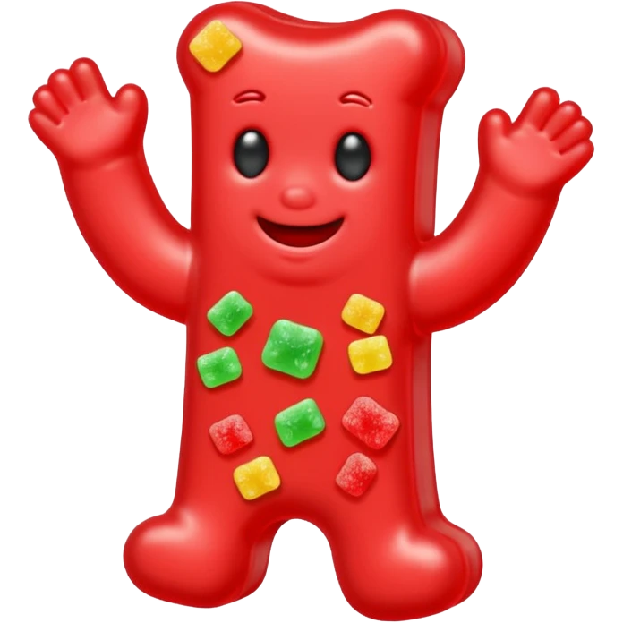 A sour patch kid emoji