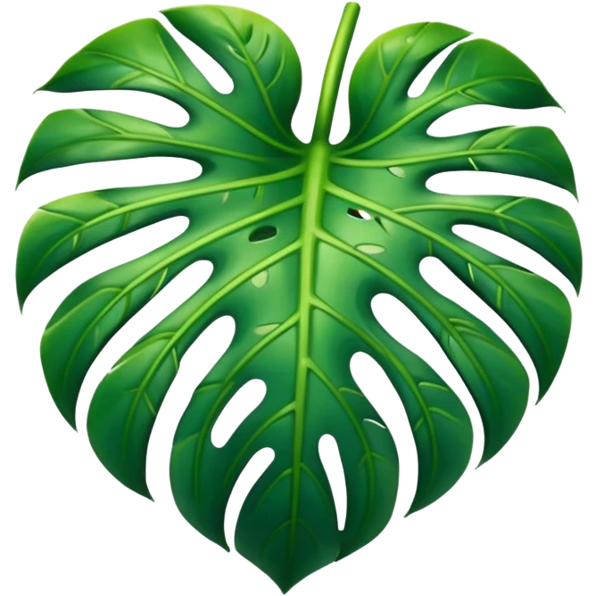monstera emoji