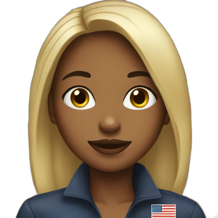 usa girl emoji