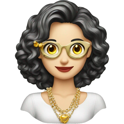 Fotógrafo tomando foto a joyas  emoji