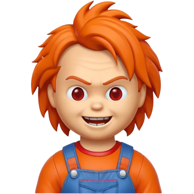 Un emojin de chuky emoji