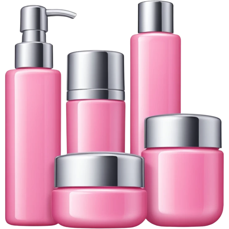 Pink skincare emoji