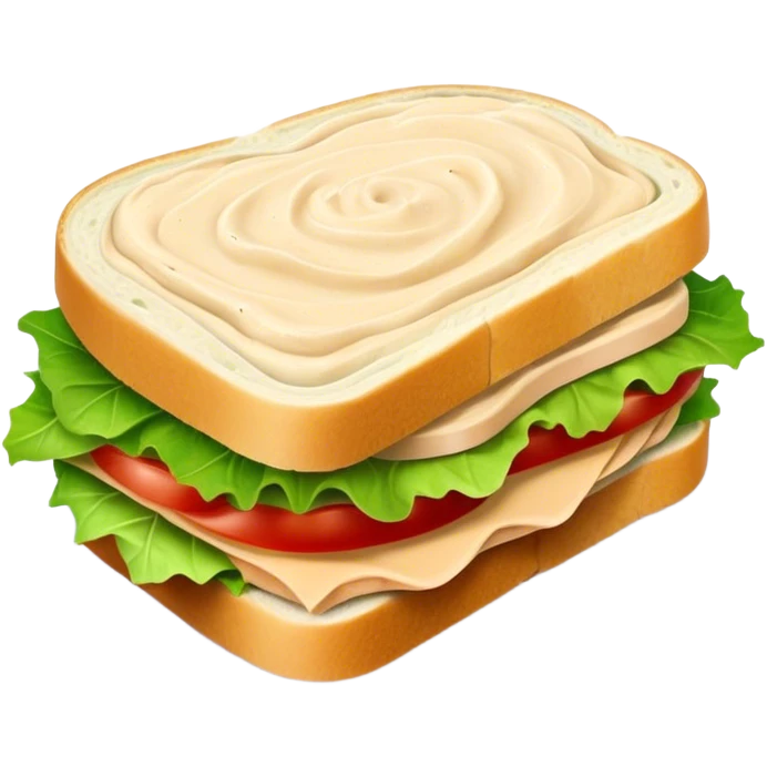 Turkey hummus sandwich  emoji