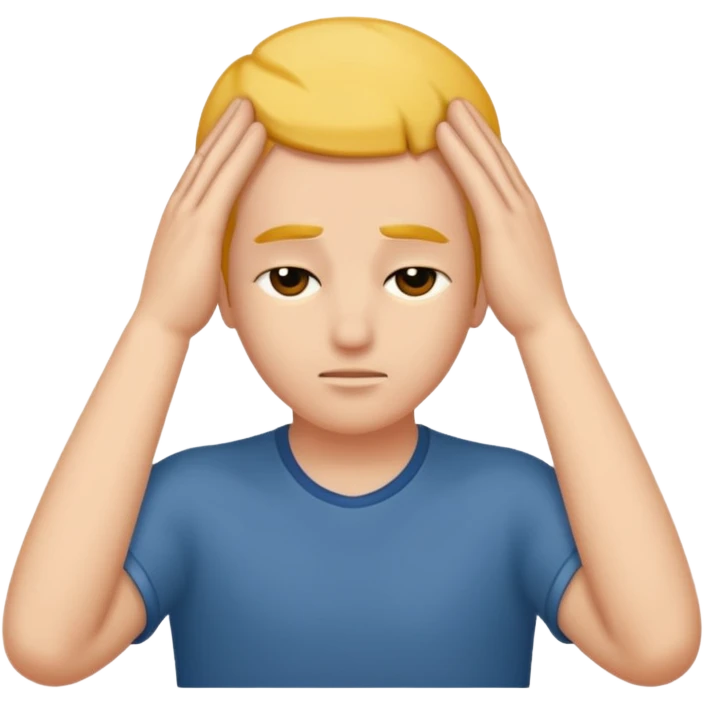 Dramatic faint backwards with back of hand on forehead emoji