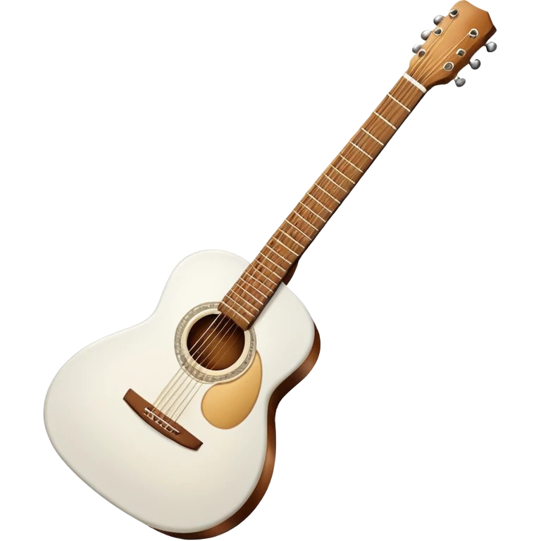 guitar white emoji