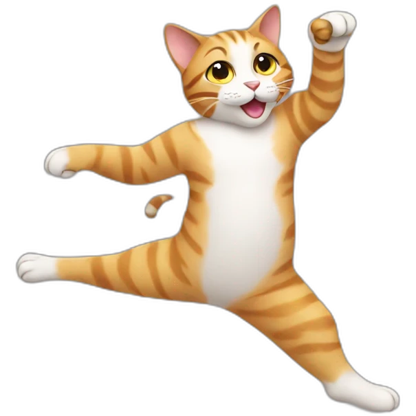 dancing cat emoji