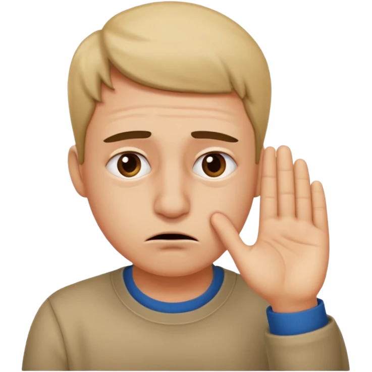 Someone that’s smelled something bad emoji
