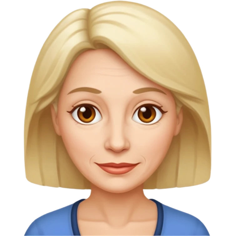 50 y.o. woman  emoji