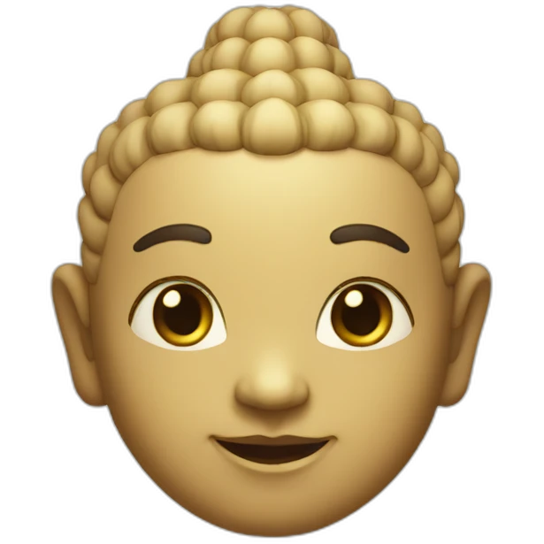 cute budha emoji