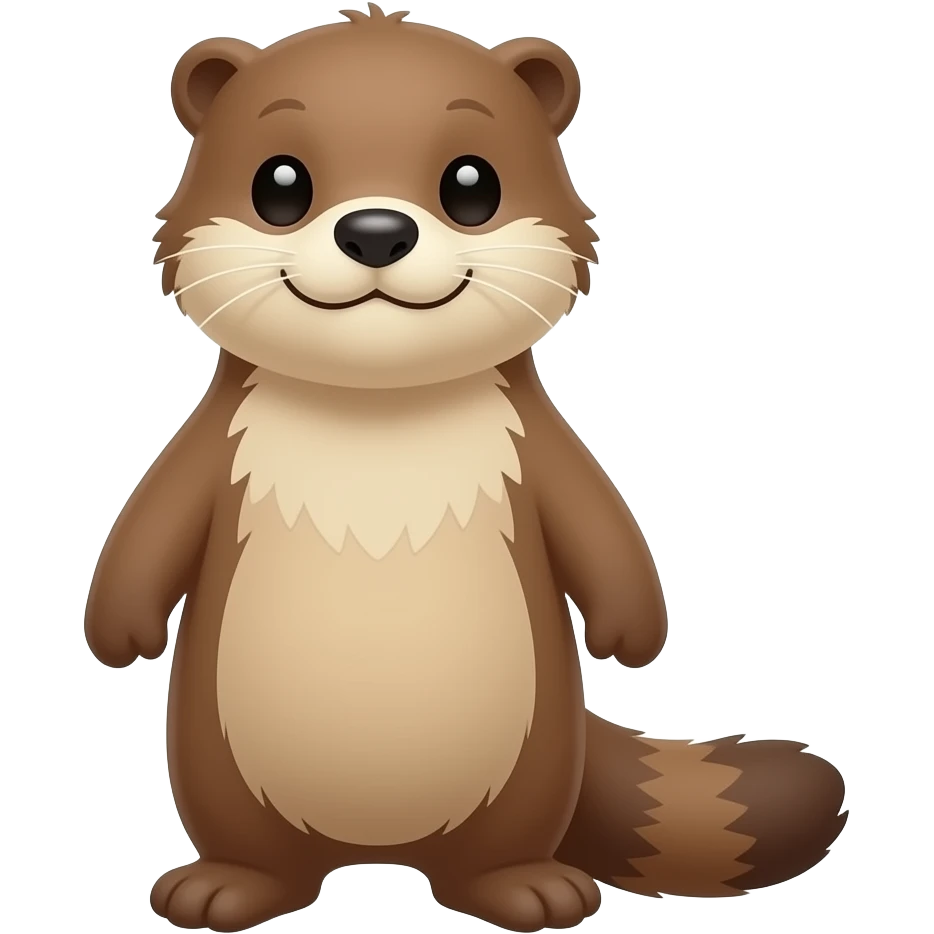 loutre+clin d'oeil+sourire emoji