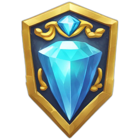 Pixel Badge Coin Diamond Reward Legendary Unique Epic emoji