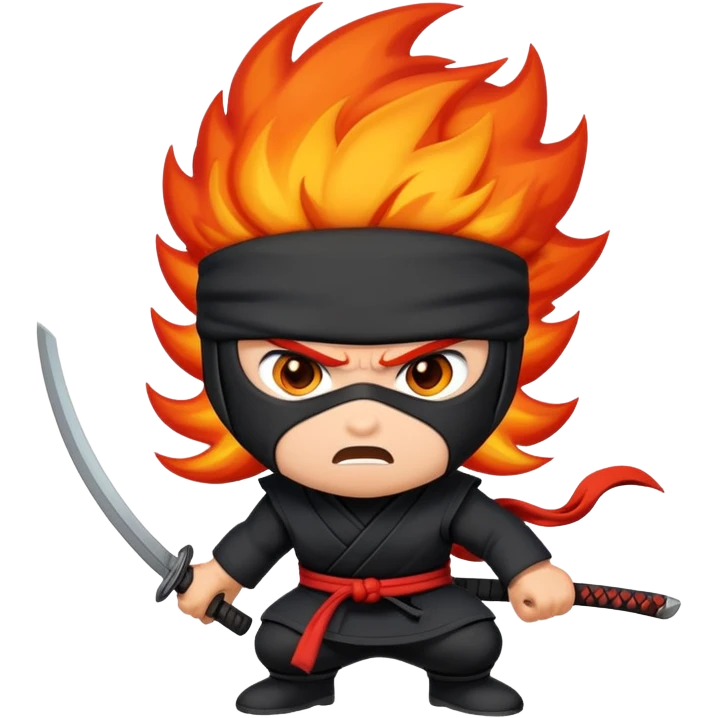 🔥🥷🤬 emoji