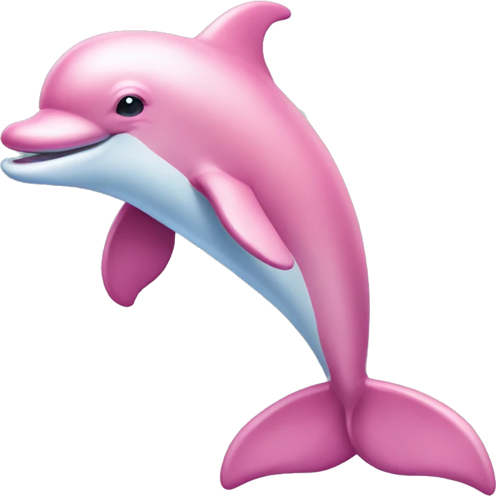 pink dolphin emoji