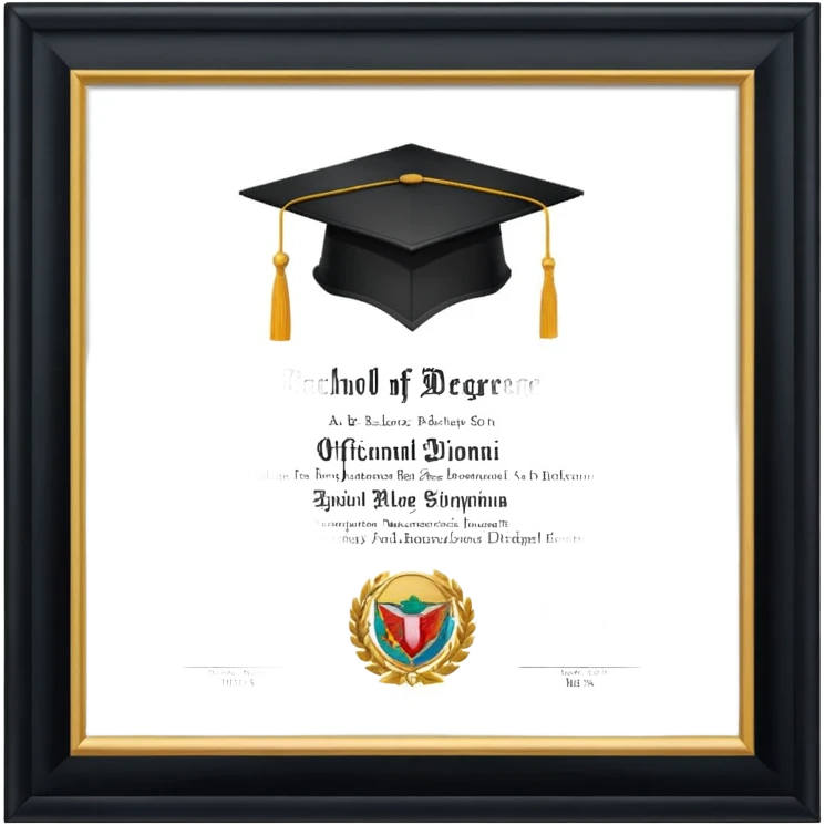 bachelor degree emoji