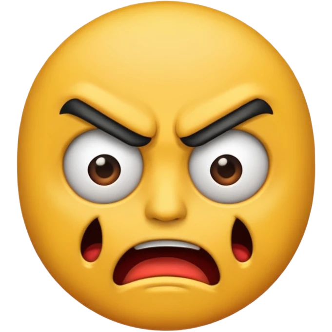 Mad emoji