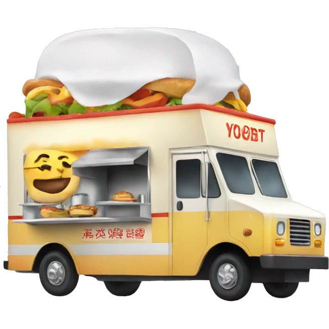Food truck emoji