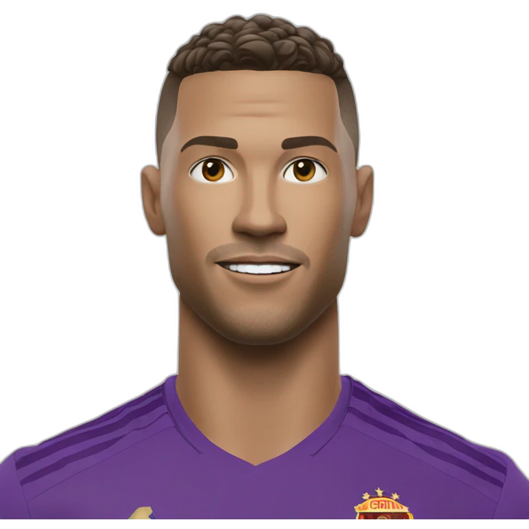 Halland qui sert la main de Ronaldo emoji