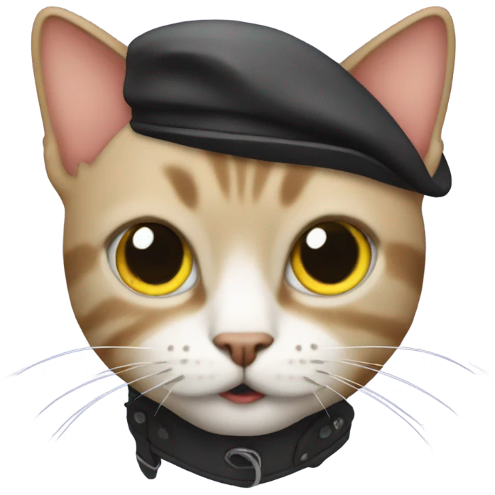 cat as a criminal emoji