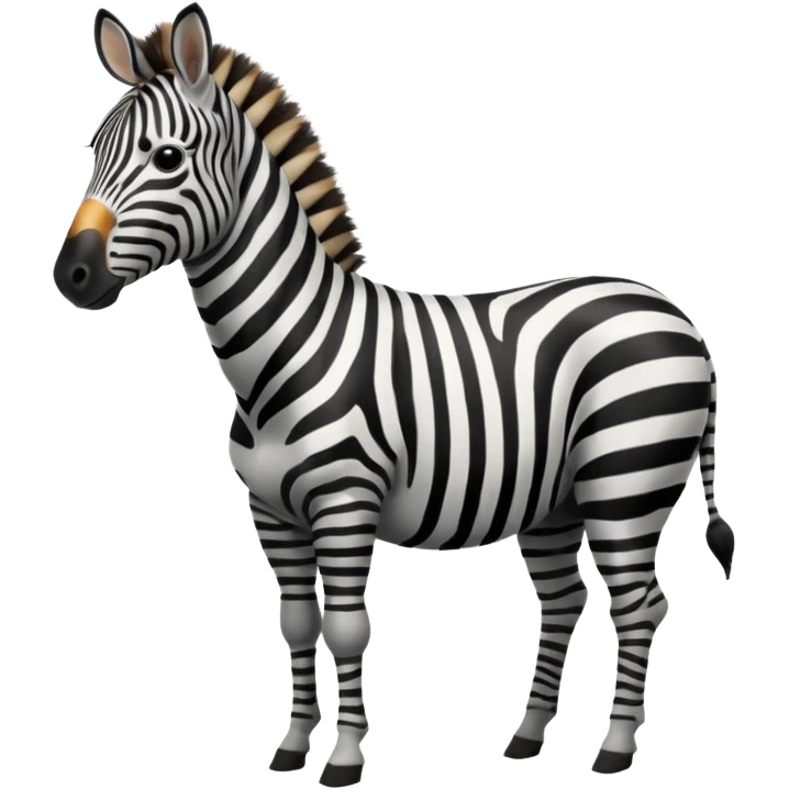 So zebra in underwear emoji