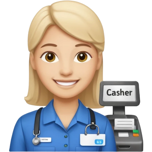 cashier emoji
