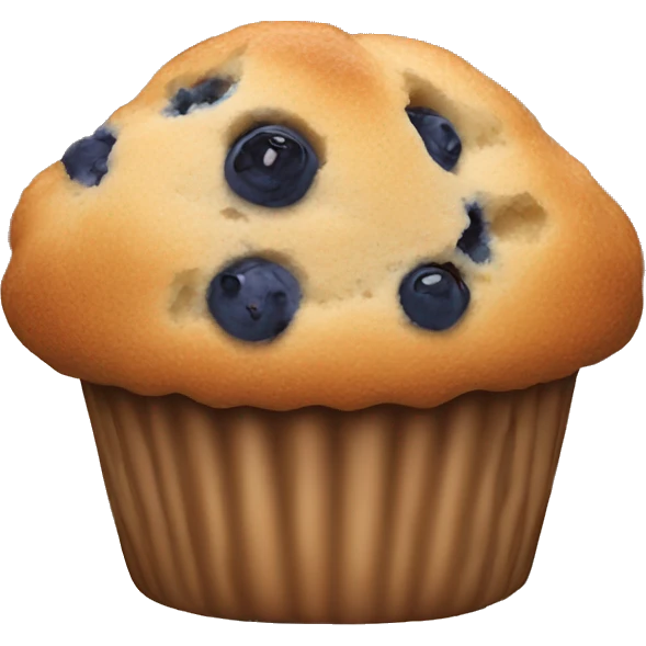 Blueberry muffin  emoji