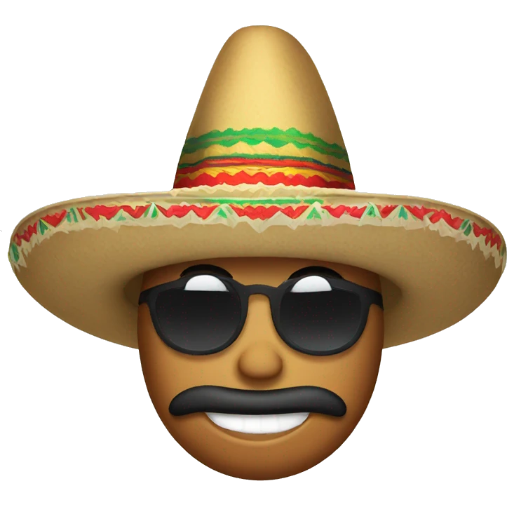 Mexican sombrero emoji