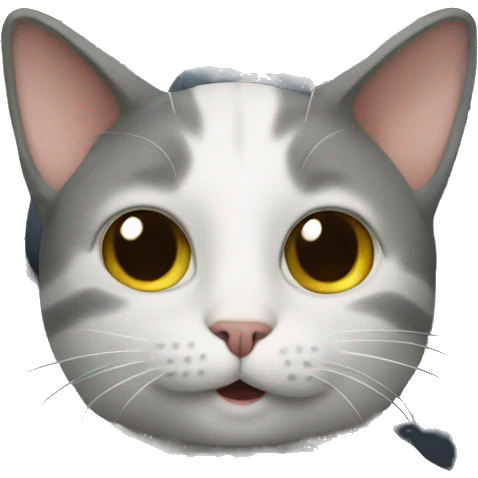 Cat in a car  emoji