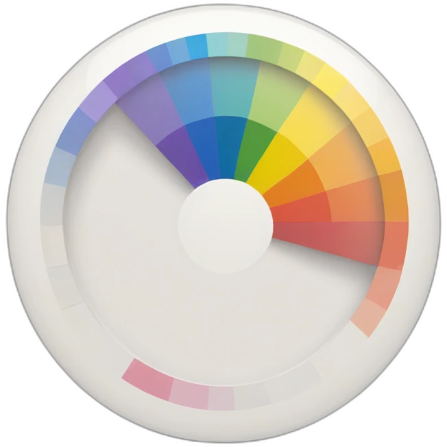 color wheel emoji