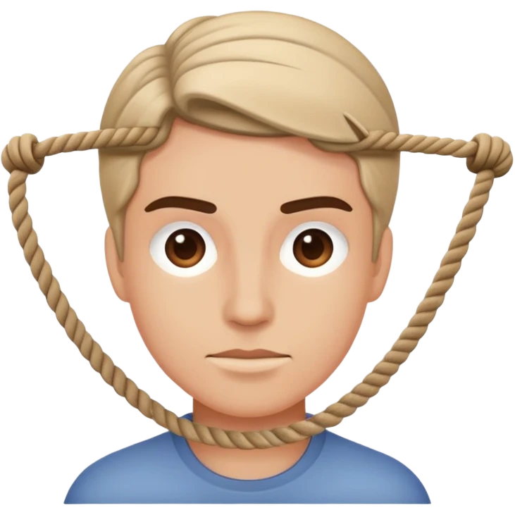 face straining while pulling a rope emoji