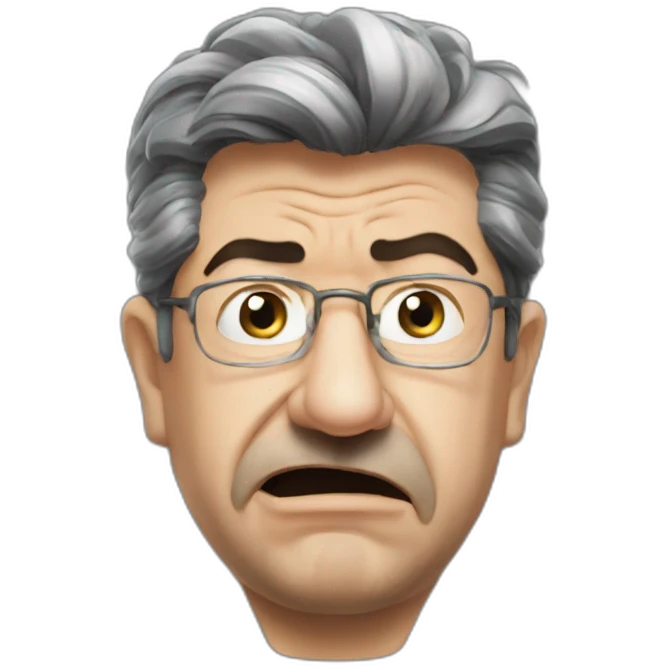 angry melenchon emoji