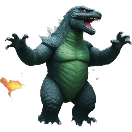 godzilla emoji
