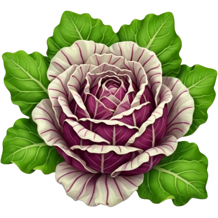 green blegian radicchio emoji