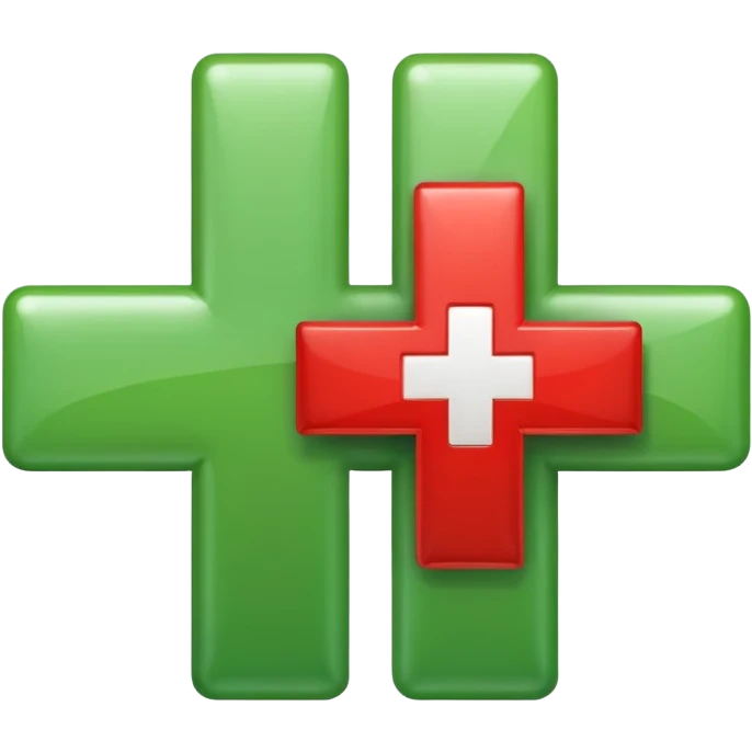 a checkmark and a cross mark next to each other emoji