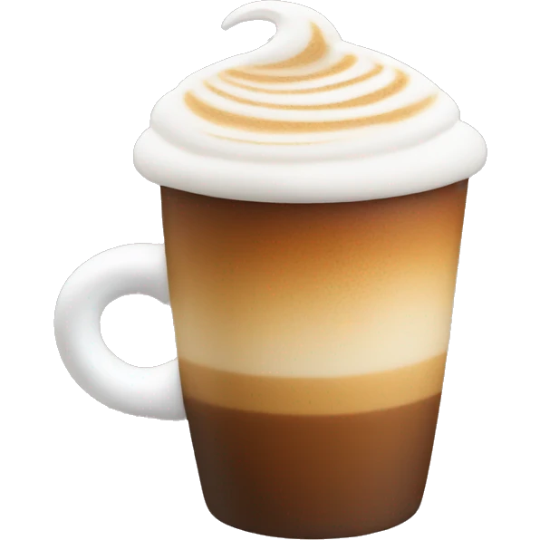 Match latte with foam art  emoji