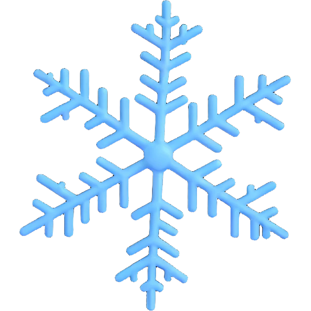 snowflake white emoji