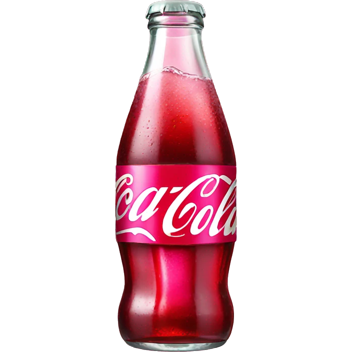 pink coca cola emoji
