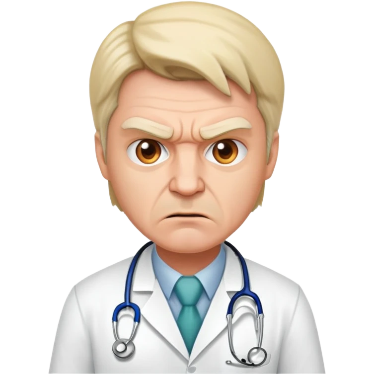 angry medical doctor emoji