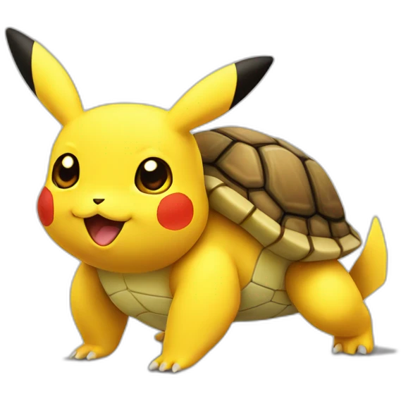 pikachu turtle emoji