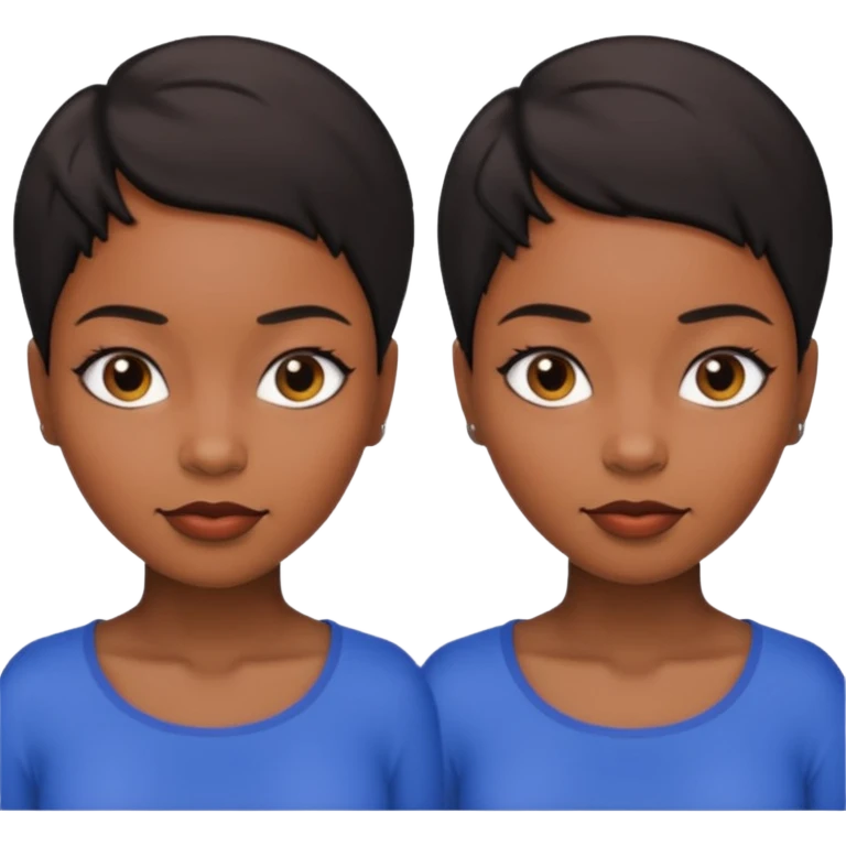 Black woman emoji