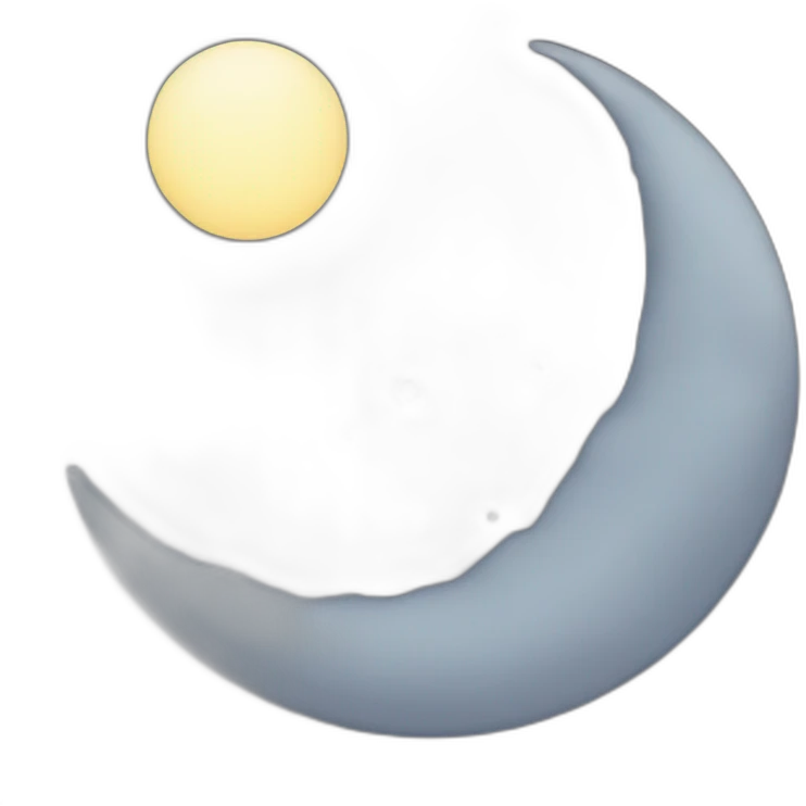 Moon emoji