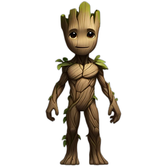 fullbody groot emoji
