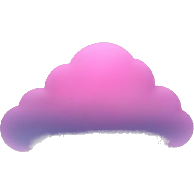Fog with pink particles without grey areas  emoji