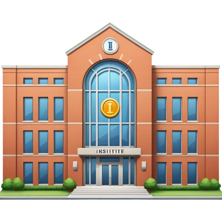 A university building with a plaque reading ISFT Institute emoji