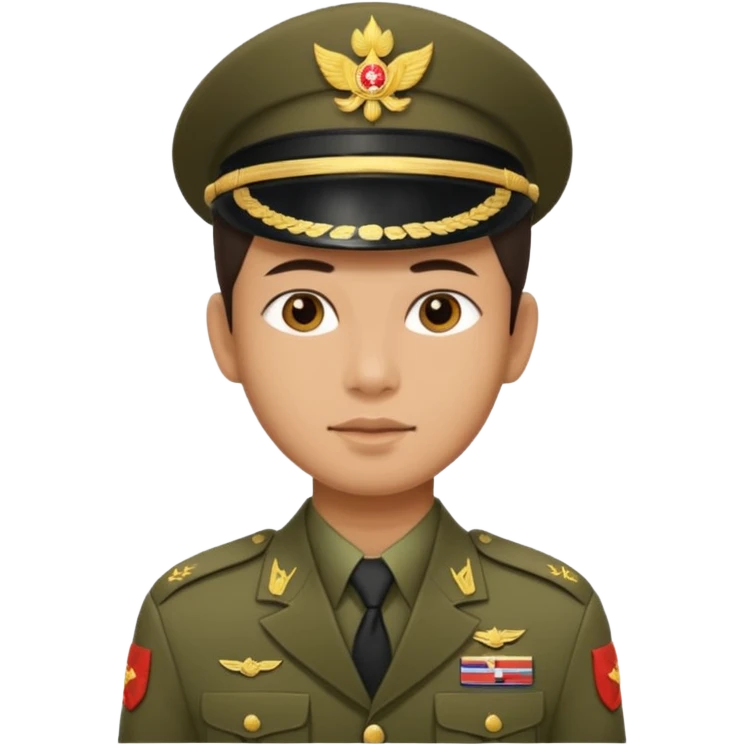 thai soldier nohat emoji